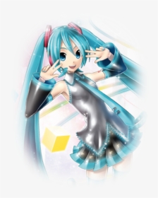 Hatsune Miku By Kei it’s Funny To See Her Official - Hatsune Miku Project Diva F 2nd Ost, HD Png Download, Transparent PNG