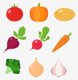 Mango Clipart Fruit Vegetable - Transparent Vegetables Illustration Png, Png Download, Transparent PNG