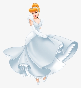 Disney Cinderella Silver Dress, HD Png Download, Transparent PNG