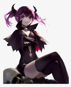 Anime Demon Png - Hot Anime Demon Girl, Transparent Png, Transparent PNG