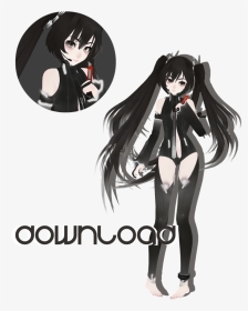 Hatsune Miku Mikumikudance Vocaloid Nendoroid Character - Anime Devil Girl Png, Transparent Png, Transparent PNG