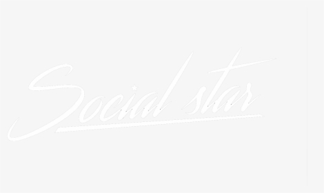 Social Star - Calligraphy, HD Png Download, Transparent PNG