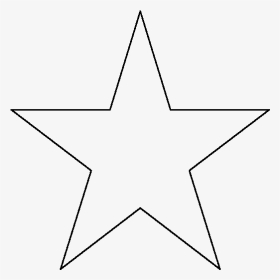 8 Inch Star Template, HD Png Download, Transparent PNG