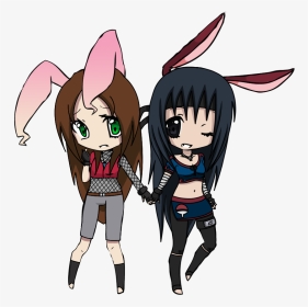 Drawing Bunnies Anime - Cartoon, HD Png Download, Transparent PNG