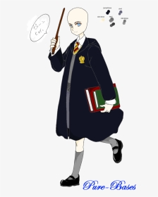 Hermione Drawing Severus - Cartoon Harry Potter Drawing, HD Png Download, Transparent PNG