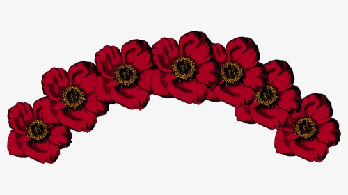 #ftestickers #flower #flowercrown #haircrown #crown - Artificial Flower, HD Png Download, Transparent PNG