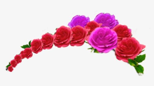 #tiara #crown #princess #qween #floral #flower #flowers - Floribunda, HD Png Download, Transparent PNG