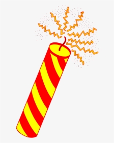 Fireworks Clipart Animated Gif - Clipart Firecracker, HD Png Download, Transparent PNG