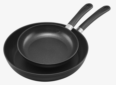 Circulon Ultimum Open French Skillet Twin Pack - Transparent Cast Iron, HD Png Download, Transparent PNG