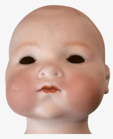 Baby Head Png - Transparent Baby Doll Head, Png Download, Transparent PNG