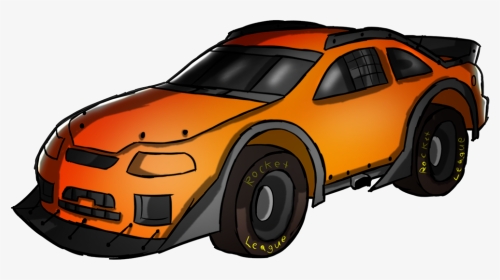 Rocket League Cars Png - Rocket League Orange Car, Transparent Png, Transparent PNG