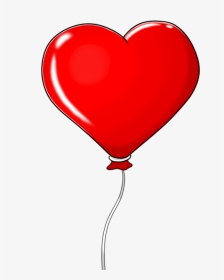 Vector Transparent Ballon Clipart Heart Shaped Balloon - Heart, HD Png Download, Transparent PNG