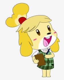 Isabelle Fishing Animal Crossing, HD Png Download, Transparent PNG