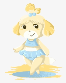 Isabelle Animal Crossing Swimsuit, HD Png Download, Transparent PNG