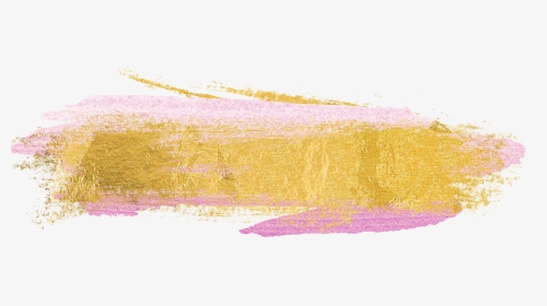 Gold Paint Brush Stroke, HD Png Download, Transparent PNG