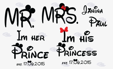 Disney Princess Font - Disney, HD Png Download, Transparent PNG
