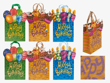 Birthday Bag Png, Transparent Png, Transparent PNG