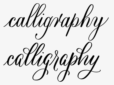 Different Kinds Of Calligraphy Words, HD Png Download, Transparent PNG