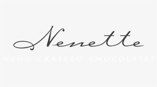 Nenette Chocolates - Calligraphy, HD Png Download, Transparent PNG