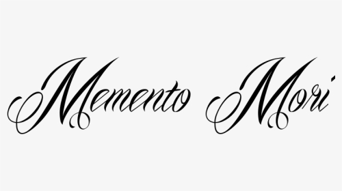Memento Mori Script Tattoo, HD Png Download, Transparent PNG