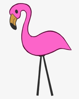 Pink Flamingo Png - Hot Pink Flamingo Clipart, Transparent Png, Transparent PNG