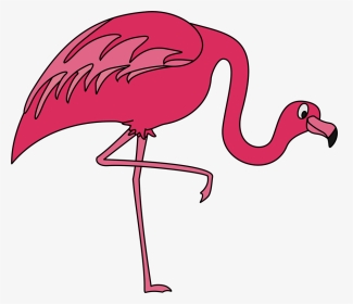 Pink Flamingo Clip Art - Flamingoclip Art, HD Png Download, Transparent PNG