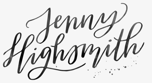 Jenny Lettering, HD Png Download, Transparent PNG