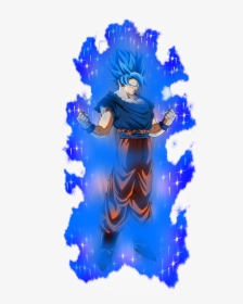 Aura Drawing Anime Power - Goku Ssj Blue Full Power, HD Png Download, Transparent PNG
