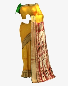 Yellow & Green Maharani Paithani Saree Paithani Sarees - Palapitta Colour Saree, HD Png Download, Transparent PNG