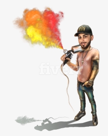 Shooting Drawing Cartoon - Soldier, HD Png Download, Transparent PNG