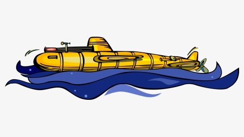 Prototype Navy Submersible Vector - Submarine Cliparts Transparent Background, HD Png Download, Transparent PNG