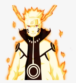 Naruto Hokage Png - Naruto Hokage Bijuu Mode, Transparent Png