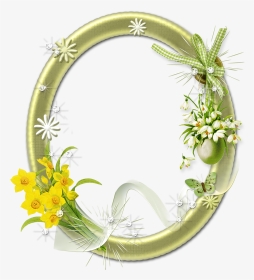 Oval Picture Frame Png - Condolence Photo Frame Png, Transparent Png, Transparent PNG