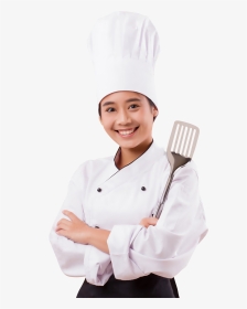 Chef Holding Spatula Free, HD Png Download, Transparent PNG