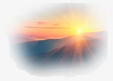 #scmountains #scmountain  #sunset #sun #mountains #summer - Sunrise, HD Png Download, Transparent PNG
