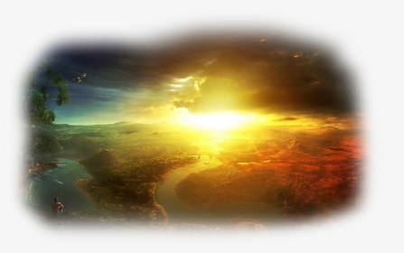 Tubes Coucher De Soleil - Heaven And Hell Hd, HD Png Download, Transparent PNG