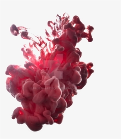 Blood Red Smoke Png Pic - Ink In Water Png, Transparent Png, Transparent PNG