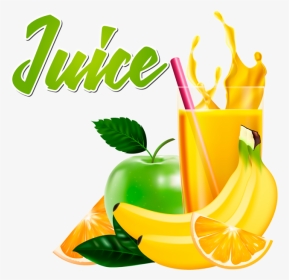 Juice Vector Splashing - Fruit Juice Glass Png, Transparent Png, Transparent PNG