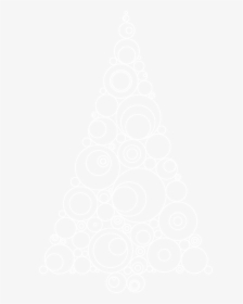 Abstract Circles Christmas Tree With No Background - Wrapping Paper, HD Png Download, Transparent PNG