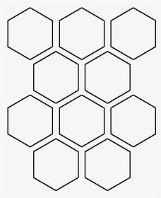Hexagon Patterns Png - Printable Hexagon Pattern, Transparent Png, Transparent PNG