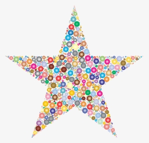 Star Colorful Clipart, HD Png Download, Transparent PNG