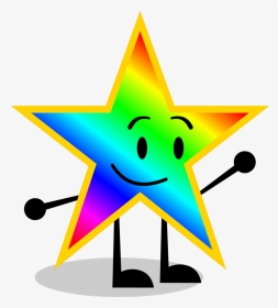 Rainbow Star By Kitkatyj On Deviantart - Object Show Rainbow Star, HD Png Download, Transparent PNG
