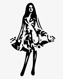 Vector Woman Fashion - Download Logo Cewek, HD Png Download, Transparent PNG