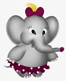 Transparent Suzy Zoo Clipart - Cartoon Cute Baby Elephant, HD Png Download, Transparent PNG