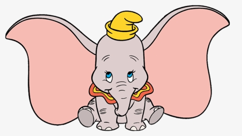 Dumbo Drawing Cartoon - Dumbo Clipart, HD Png Download, Transparent PNG