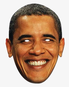 Barack Obama Face Mask, HD Png Download, Transparent PNG