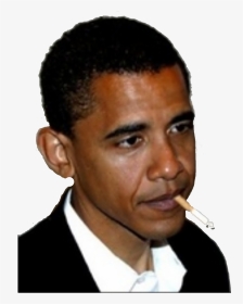 Smoking Obama, HD Png Download, Transparent PNG