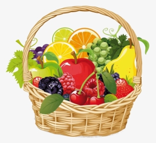 Fruit Et Legumes Arts - Fruit Basket Clipart Png, Transparent Png, Transparent PNG