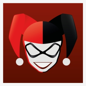 City Clipart Gotham City - Transparent Harley Quinn Icon, HD Png Download, Transparent PNG