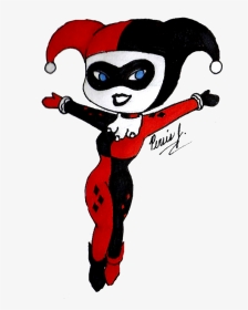 Clip Free Chibi By Pdj On Deviantart - Cute Harley Quinn Drawing, HD Png Download, Transparent PNG